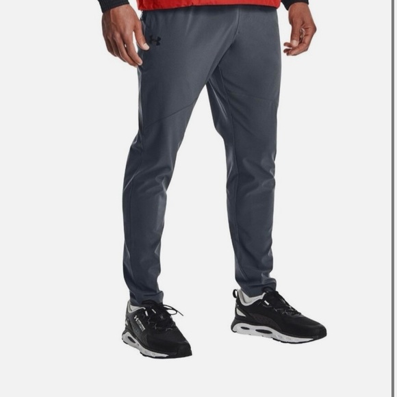 Under Armour Men's Charcoal Grey Joggers - Performance Training Pants